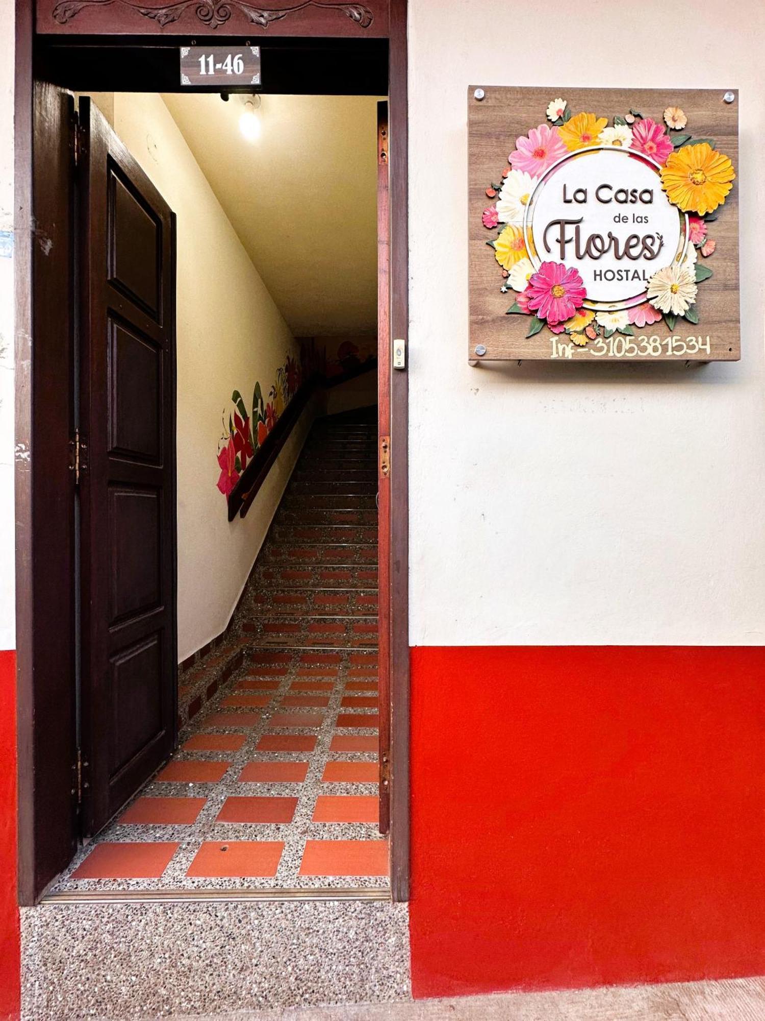 La Casa De Las Flores Hostal Jardin Exterior foto